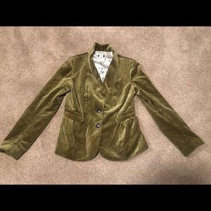 JCREW velvet jacket/blazer